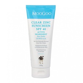 Moogoo Buy MooGoo Clear Zinc Sunscreen SPF 40 200g Online