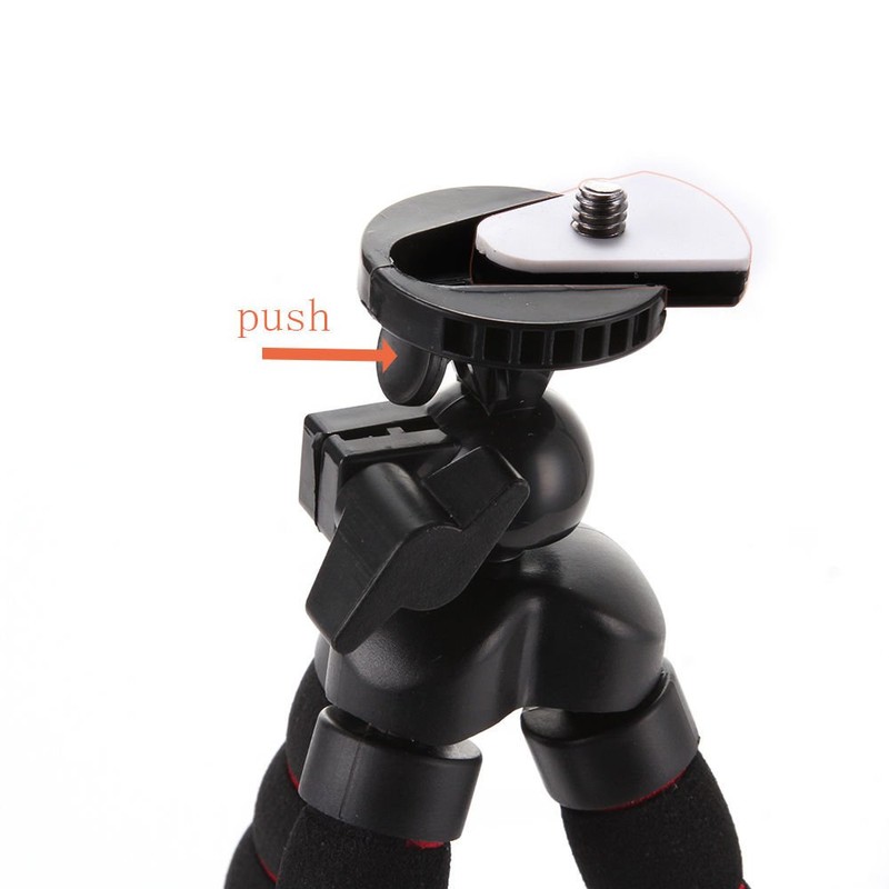 FocusFoto Octopus Flexible Portable Tripod Stand 1/4'' Screw Mounting for