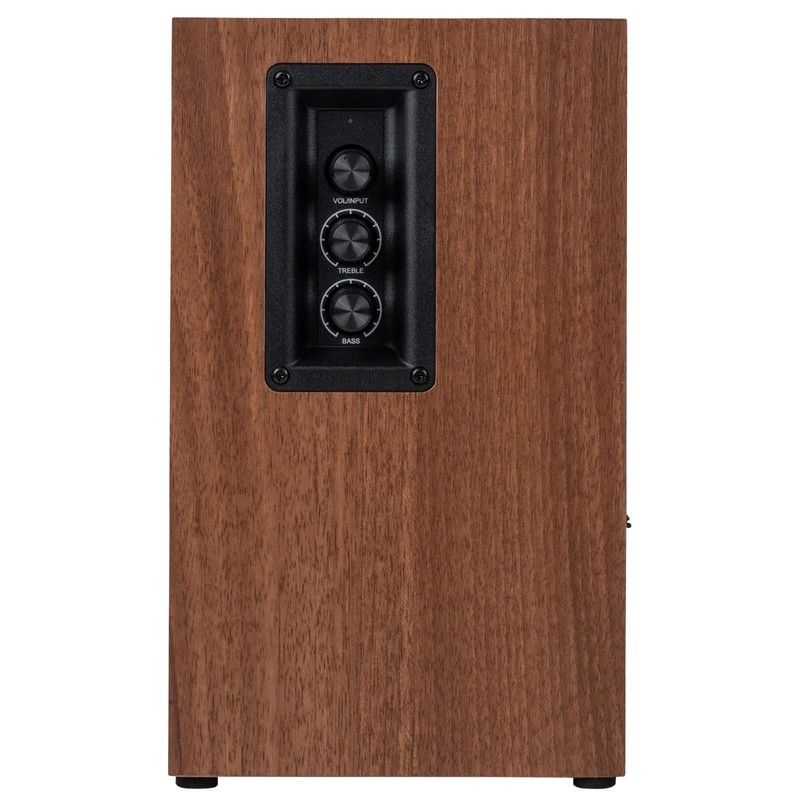 Dayton Audio Classic B40A Powered Bluetooth Bookshelf Speaker Pair Wood