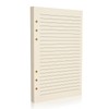 Imslery A5 6-Hole Lined Refill Paper – 80 Sheets, 100GSM,