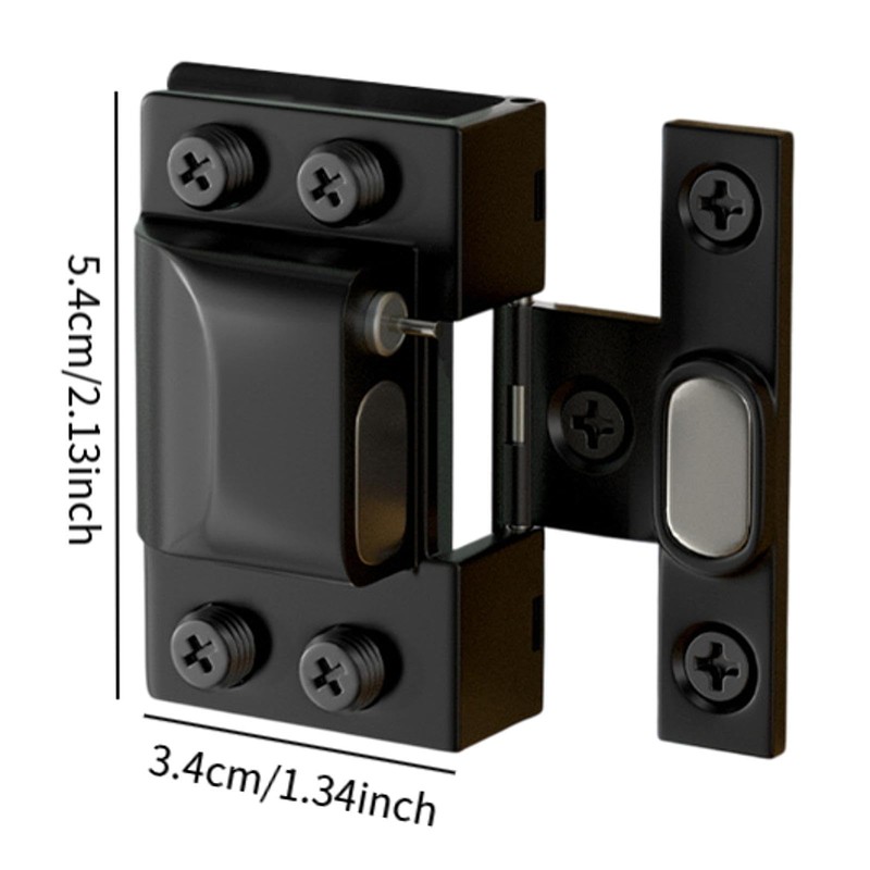 F Fityle Frameless Glass Cabinet Door Hydraulic Hinge Replacement Easily