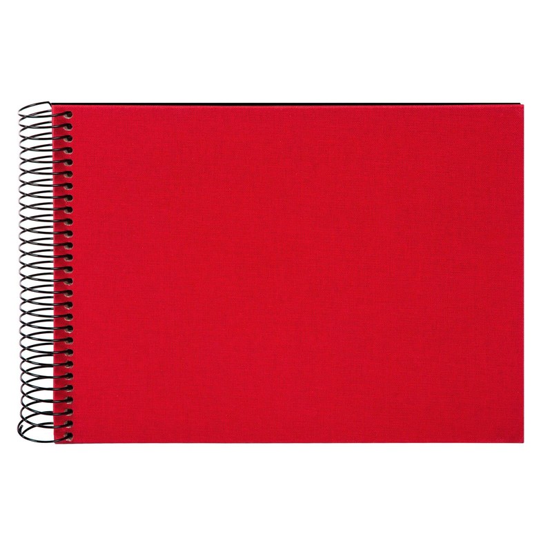 goldbuch Bella Vista, Linen Spiral Bound Memory 40 Pages, Book