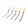 5 PCS Professional Masonry Tools, Tuck Pointer Trowel Set, 1/4’’,