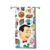 LEVLO 80s Peewee Herman Kitchen Towel Pee-Wee Herman & Dottie