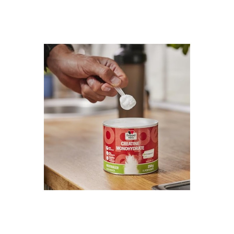 Doppelherz Creatine Monohydrate - High Purity Creatine with Creapure Quality