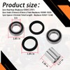 Ciuouient Front Axle Wheel Bearing & Seal Kit Compatible with