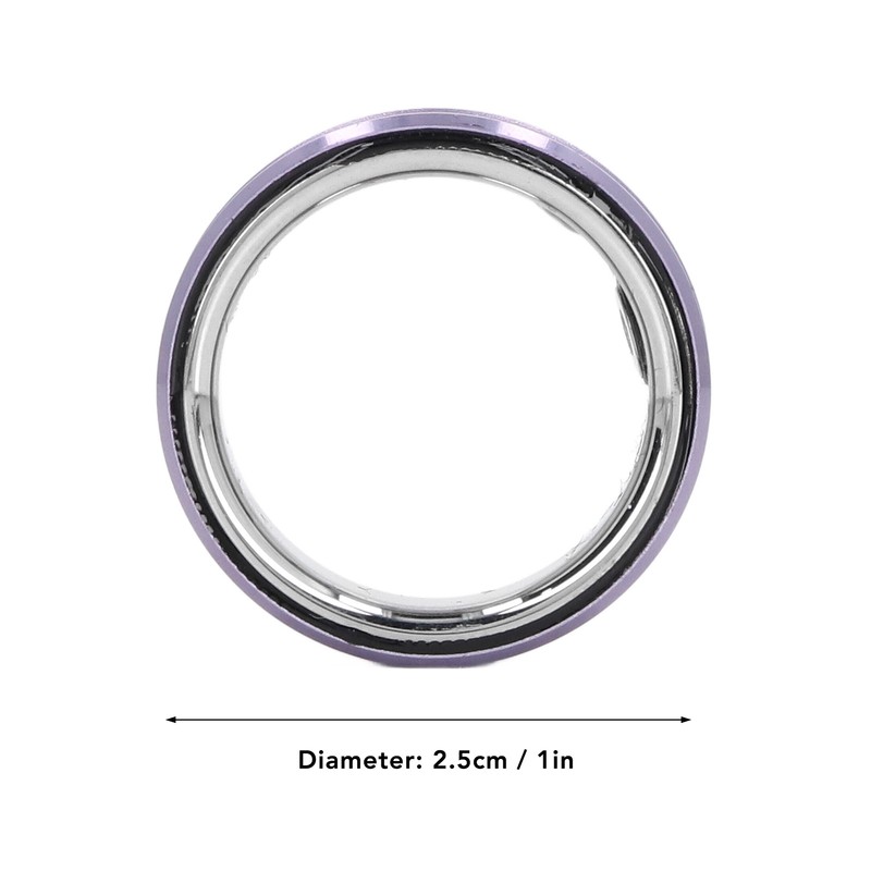 Smart Ring Waterproof Lightweight Ti Alloy Stainless Steel Skin Friendly