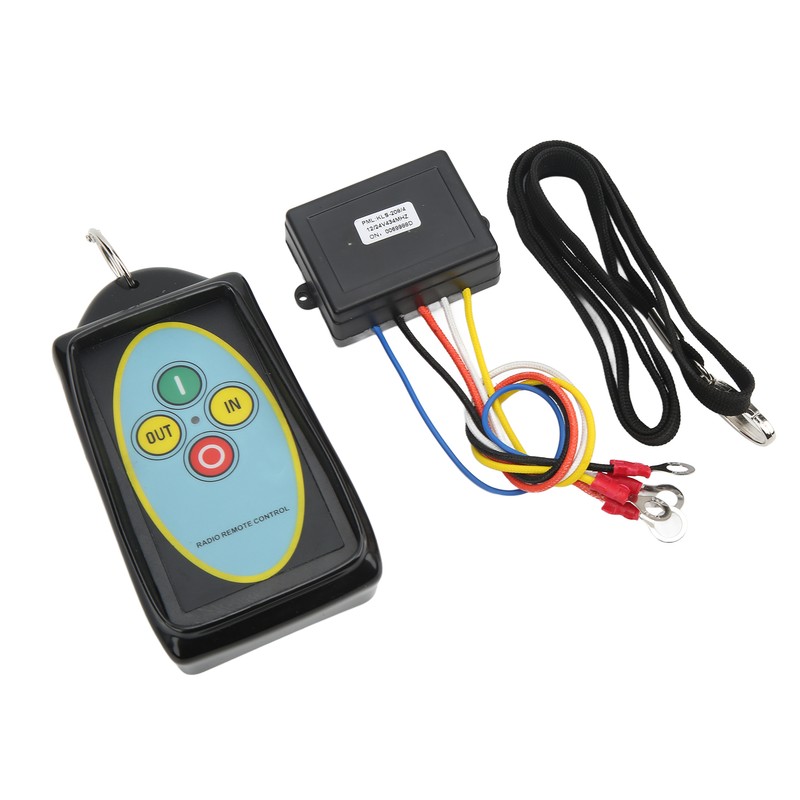 Wireless Winch Remote Control Kit 12V 24V 75ft Long Range