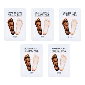 Chamos 5 Mascarilla Exfoliante Para Pies - Monster Foot Sll