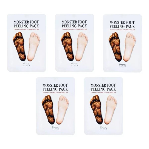 Chamos 5 Mascarilla Exfoliante Para Pies - Monster Foot Sll