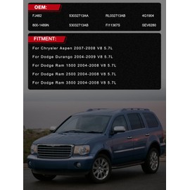 TAUTOY FJ482 Fuel Injectors 8PCS 5.7L Only For Chrysler Aspen 2007 2008,For Dodge Durango 2004-2009,Dodge Ram 1500 & Ram 2500 & Ram 3500 2004 2005 2006 2007 2008,RL032713AB 800-1489N