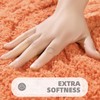 Lansatte Boho Rustic Bath Mat Orange Non-Slip 16’’W x 24’’L