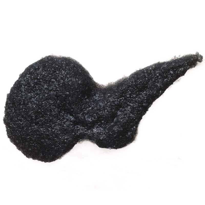 Black Silica Salt Body Scrub, Head Scrub (For Whole Body,