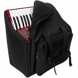 Accordion Bag for 60 Bass Keyboard Button Bayans Thicken Storage Case Black