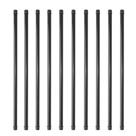 Baluster 3/4" Round x 32" Long, Powder Coated Black - RDPS32 (10 pcs)