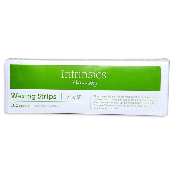 Intrinsics Waxing Strips - 3" x 9", Pellon - 100 Count