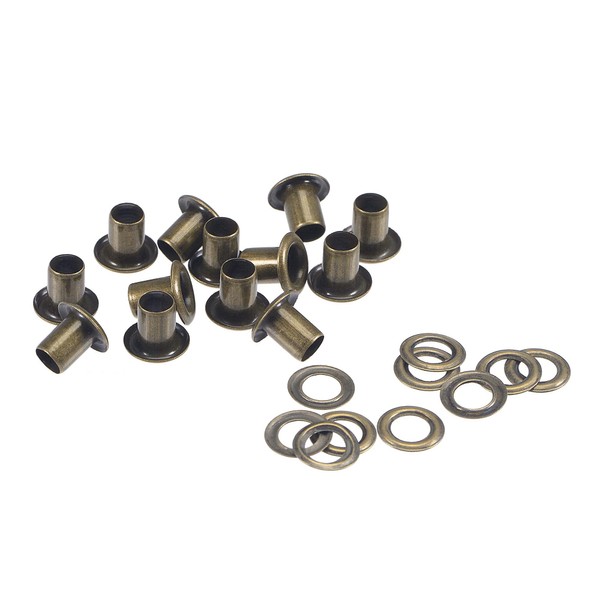 sourcing map Grommets Eyelets with Washers Kit, 8 x 4
