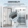 Sliding Shower Door Bottom Guide Fit for Glass Sliding Shower