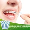 Floss Threaders, Orthodontic Threader, Ultraclean Access Tool for Maintaining Oral