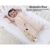 Chilsuessy Baby Winter Sleeping Bag with Feet and Removable Long