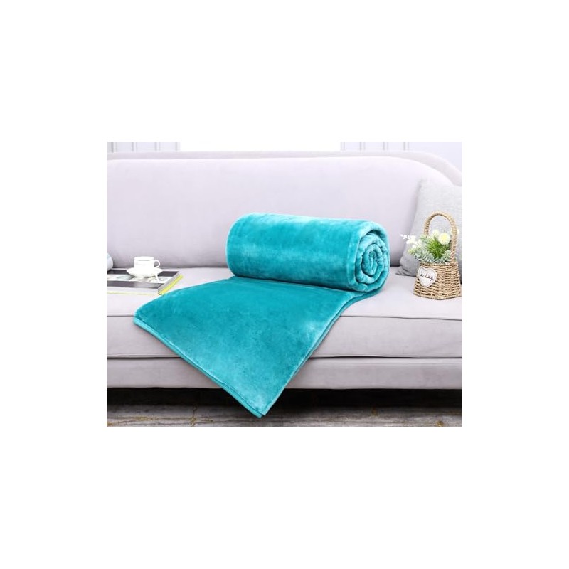 MinkThrows Luxury Super Soft Faux Fur Fleece Blanket Throws for