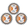 TCT Carbide Wood Saw Blade-BGTEC Wood Cutting Dics, 3pcs 3"/75mm