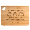 Mr. & Mrs. Panda Bambus - Schneidebrett Spruch Hinter jedem