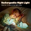 PVOGRT Night Light for Kid Lamp,Baby Nursery 3 Levels Dimmable