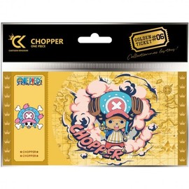 Cartoon Kingdom - Golden Ticket One Piece Chopper - 3760375863088