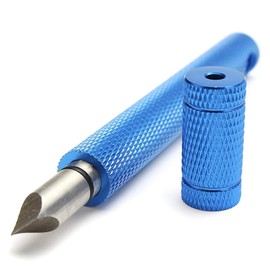Groove Sharpener，Golf Groove Sharpener，Golf Club Groove Sharpener，Club Sharpener，Groove Sharpening Tool - Generate Optimal Backspin - Suitable for U & V-Grooves（Blue）