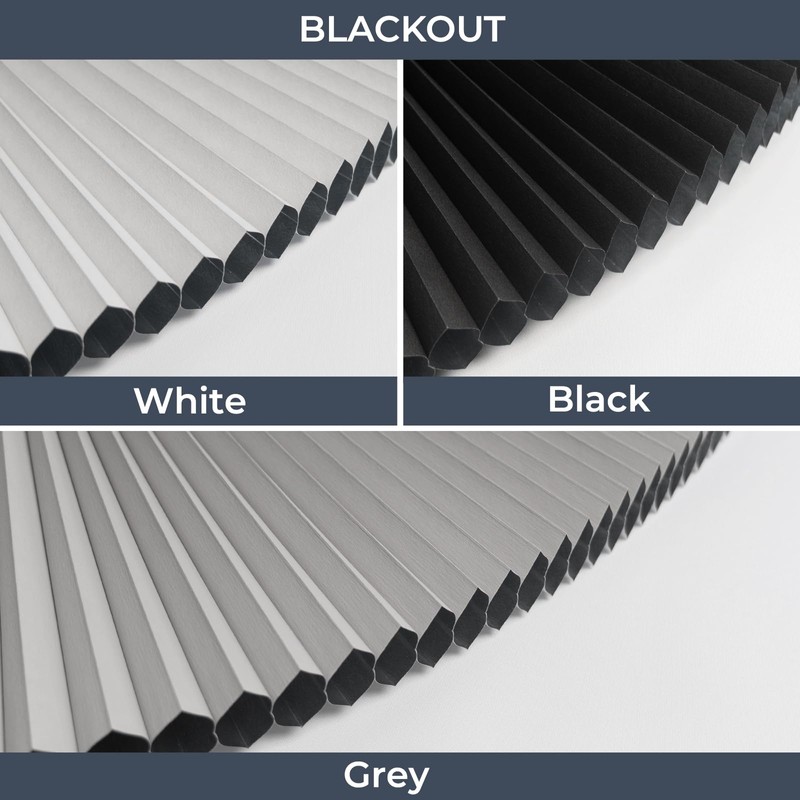 Kerxwerd Custom Cellular Shades, Double Cell Honeycomb Window Shade Customized