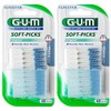 GUM SOFT-PICKS Interdentalbürsten X-LARGE, DOPPELPACK (2x 40 Stück)