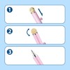 Mangpung Cute Emoji Retractable Gel Pens with Moving Mouth,0.5mm Fine