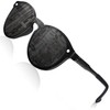 Gqueen Futuristic Sunglasses, for Women / Men, Mirrored, Frameless UV400