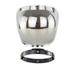 Motorcycle Retro Bubble Shield Visor PC Lens 3 Snap Helmet