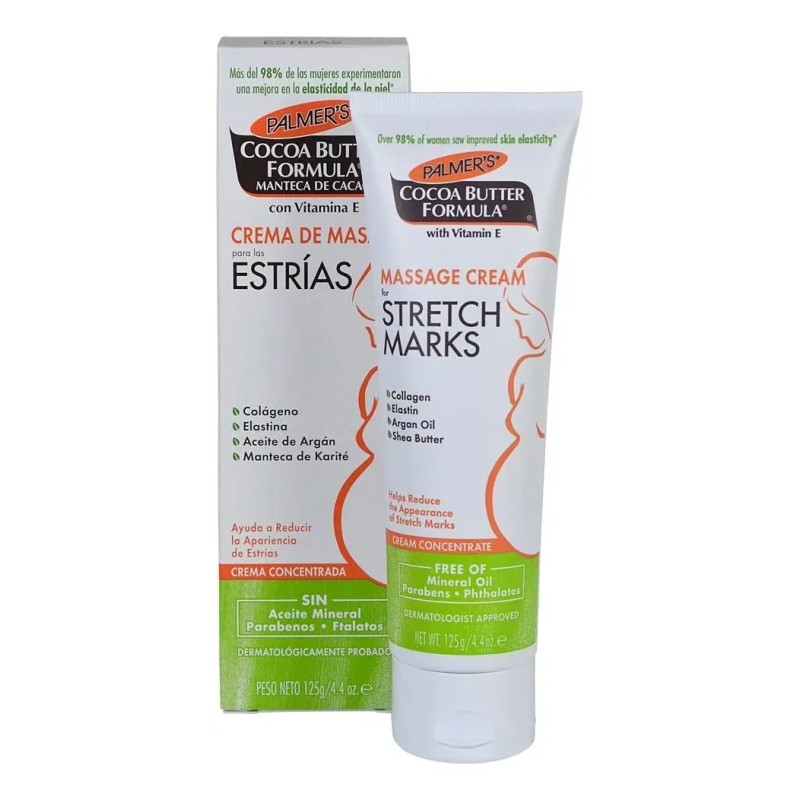 Crema Masajes Estrías Palmers Cocoa Butter 125 Cacao