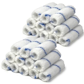 Allgala 24 Piece 4" Mini 3/8" Nap Shedless Microfiber Paint Roller Cover - TH10306