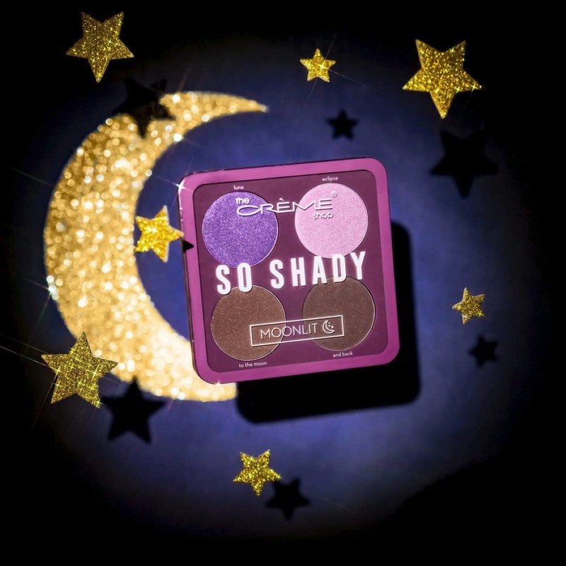 The Crème Shop -"So Shady Eyeshadow Palette (Moonlit) 4 Eyeshadow