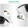 POSENG 1 Pair Motorcycle 1" Handlebar Switches Control and Wiring