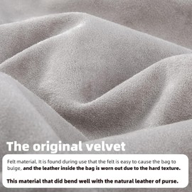 LIZHUYA New Material Purse Organizer Insert women's Handbag Organizers Bag Organizer Shaper Insert Bag In Bag for longchamp (L/29 * 15 * 24)