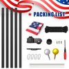 Flag Poles for Outside House Inground, 25ft Heavy Duty 13