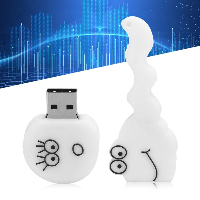 Cartoon USB Flash Drive 2.0 Pendrive Model Data Storage Memory