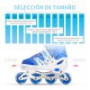 Show Me Patines En Línea Niños Niñas Ajustable M288