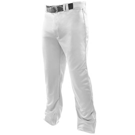 Joe's USA Open Bottom Relaxed Fit Baseball Pants - (White Adult Large)