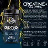 Creatina Glutamina Total Power 1kg 50servicios Pre Entreno