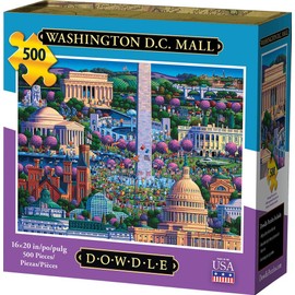 Dowdle Jigsaw Puzzle - Washington DC Mall - 500 Piece