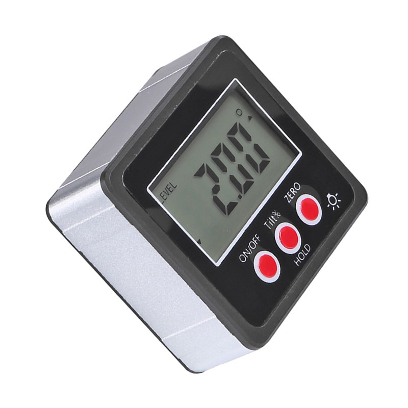 Horizontal Angle Meter Digital Protractor Inclinometer Electronic Level Box Magnetic