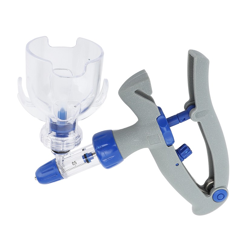 Livestock Continuous Syringe Adjustable Bottle Insertion Design Accurate Animal Injection