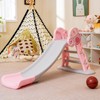 GLACER 4 in 1 Toddler Slide, Folding Baby Slide with