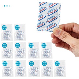 110 Packs 200CC Food Grade Oxygen Absorbers (10 Packs in Individual Vacuum Bag, 11x Packs of 10) Oxygen Absorbers for Food Storage, Oxygen Packet for Long Term Food Freshness (200CC(110-Pack))
